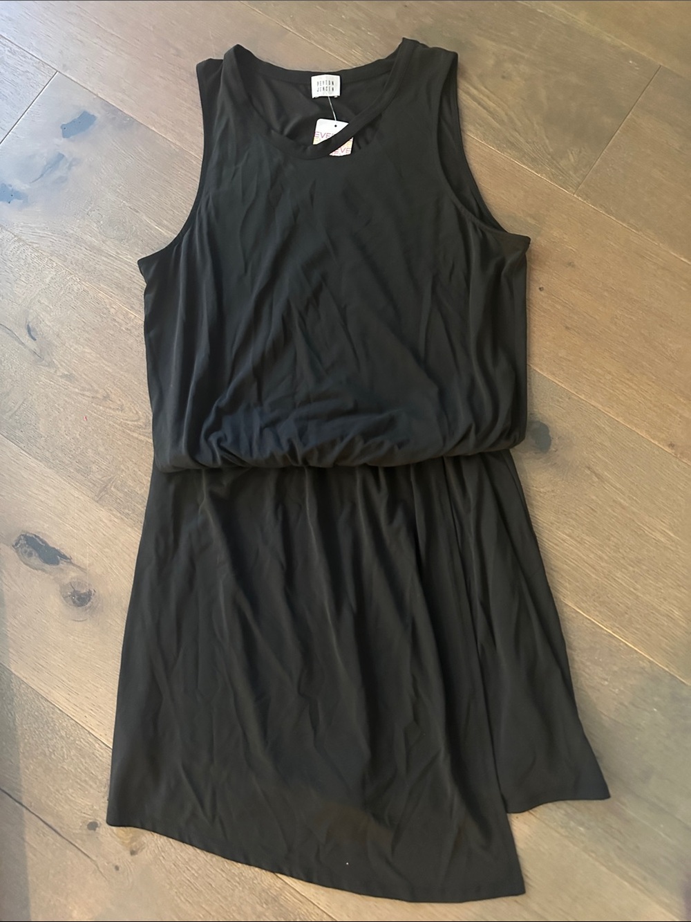 Black Sleeveless Casual Dress